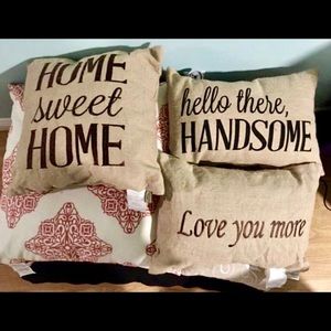 Burlap Pillows